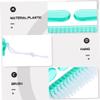 Didiseaon 8pcs Nail Brush Plastic Handle Nail Cleaning Brush for Manicure and Pedicure Gentle Bristles for view 4
