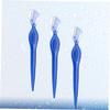 VINTORKY 3pcs Stainless Steel Eyebrow for Precise Trimming Lightweight Design Non- Grip Travel-Friendly Beauty Tool Transparent for Women and Girls view 2