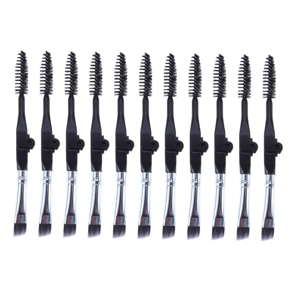 VINTORKY Eye Lash Brush Set Mini Makeup Brush for Women Folding Design Perfect for Beauty