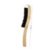 OSOLADY Handle Solid Wood Beard Brush Portable Beard Care Accessory for Home and Salon Use Design for Easy Grooming and Cleaning for Men view 2