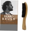 OSOLADY Handle Solid Wood Beard Brush Portable Beard Care Accessory for Home and Salon Use Design for Easy Grooming and Cleaning for Men view 3