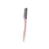 FOMIYES 3pcs Portable Stainless Steel Eyebrow Razor Makeup Tool Kit for Women and Girls Easy Grip Eyebrow Grooming Trimmer Pink for Travel and Everyday Use view 1