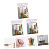 Didiseaon 300pcs Multifunctional Manicure Tools Nail Art Sticks for Cuticle Care Dead Skin Removal and Diamond Placing for Home and Salon Use view 2