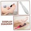 BIUDECO Foot File Callus Remover Pedicure Rasp Foot File Stainless Steel Random Color view 4