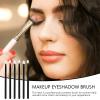 NULYLU 6pcs Portable Silicone Makeup Brush for Eyeshadow and Lip Application for Professionals and Beginners Lightweight and Easy to Carry for Women and Girls view 4
