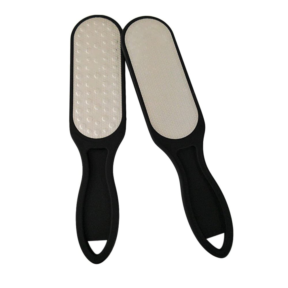 BIUDECO Stainless Steel Pedicure Tool Foot File for Dry Cracked Feet Treatment Remover for Smooth and Beauty Care