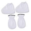 Didiseaon 4pcs Paraffin Wax Gloves Booties for Nourishing Hand and Foot Care Treatment Comfortable Lightweight Spa Accessories for Dry Washable Heat Retaining Design view 1