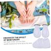 Didiseaon 4pcs Paraffin Wax Gloves Booties for Nourishing Hand and Foot Care Treatment Comfortable Lightweight Spa Accessories for Dry Washable Heat Retaining Design view 4