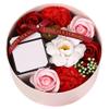 Aromatherapy Candle Gift Set for Women, Soap Flower Gift Box, Aromatherapy Candle, Flower Soap in Gift Box with Candle for Valentine Day Wedding Christmas Festival Gifts view 1