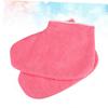 Didiseaon Paraffin Therapy Foot Covers for Moisturizing Care Wax Therapy Socks to Soften Dry Cracked Heels for Home Salon Use Easy to Wear Maximizes Moisture Retention view 4
