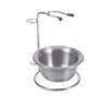 Baluue Stainless Steel Shaving Stand Bowl Holder for Razors Brush Organized Stand Brush and Razor Models view 1