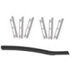 AUTSUPPL 1set Eyebrow Trimmer with Replacement Blades Portable Eyebrow for Facial Hair Removal Lightweight and Safe Design Includes Protective Case view 1