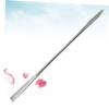 BIUDECO Cosmetic Mixing Makeup Spatula Makeup Mixing Rod Blender Stick Silver for Face Cream Foundation view 2