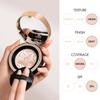 AGE20'S Signature Essence Pact SPF 50+ | Pack of 1 | 13C PORCELAIN | Cream Foundation, Dewy Finish, Natural Coverage | Korean Cushion Foundation view 2