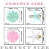 10 Pieces Starfish Hair Clips Shell Pearl Seashell Hair Clip Set, Mermaid Hair Accessories Clip Set for Summer Beach Headwear Styling Accessories for Women view 2