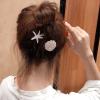 10 Pieces Starfish Hair Clips Shell Pearl Seashell Hair Clip Set, Mermaid Hair Accessories Clip Set for Summer Beach Headwear Styling Accessories for Women view 3