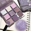 9 Colors Taupe Eyeshadow Palette Set - Mauve Purple Taupe Eye Shadow Palette Makeup for Older Women, Matte & Glitter Shimmer Natural Finish, Perfect for Mature Eyelids and Subtle, Elegant Looks view 3