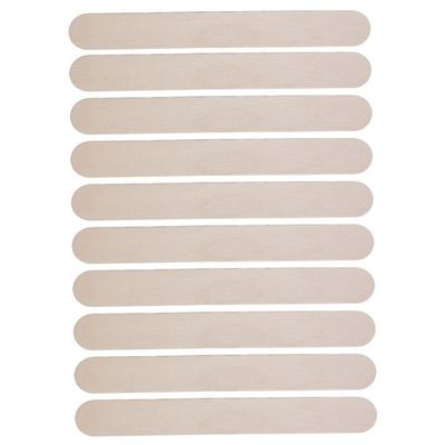 OHPHCALL Wax Applicator Sticks 10pcs Wooden Hair Removal Tools Wax Spatula Easy Waxing for Anywhere