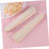 OHPHCALL Wax Applicator Sticks 10pcs Wooden Hair Removal Tools Wax Spatula Easy Waxing for Anywhere view 3