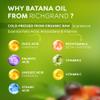 Batana Oil for Hair Growth - 100% Raw & Organic Unrefined Batana Oil - Cold Pressed Hair Mask for Scalp Health, Thicker Hair & Split Ends Repair - Natural & Pure (4.23 oz) view 4