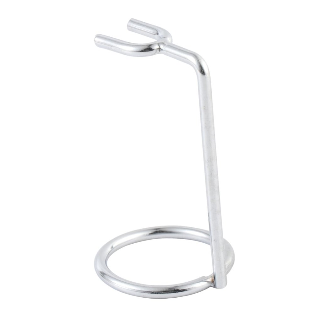 Baluue Double Shaving Razor and Brush Stand Holder for Shave Brush and Safety Razor Random Pattern Design Facilitates Air Drying