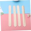 Baluue 50pcs Wooden Wax Applicator Sticks Versatile Hair Removal Spatulas and Tongue Depressors for Smooth Waxing for Home Salon Use view 2