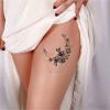 2pcs Fake Temporary Tattoos For Women Leaves Tatoos Body Art view 4
