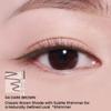 CLIO Sharp So Simple Waterproof Pencil Liner, Eye Pencil, Rich Hyper-Pigmented Color, Smooth Creamy Application, Long-Wearing Matte Finish (4 Colors) (04 DARK BROWN) view 4