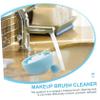 Baluue Makeup Brush Cleaning Scrubber Cosmetics Brush Cleaner for Home to Use view 4