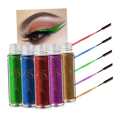 Baluue Women Metallic Liquid Eyeliner Shiny Pearlescent Glitter Makeup for Stunning Eye Looks Easy Application for All Occasions