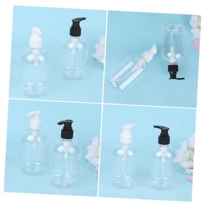 Refillable Plastic Lotion Bottle 350ml 4 Pack for Conditioner
