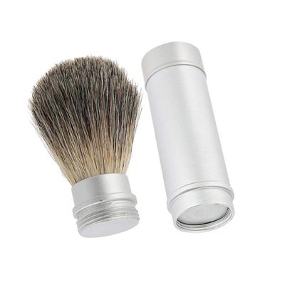 Baluue Men's Shaving Brush Boar Bristle Shaving Brush for Men Aluminum Handle