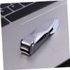 Didiseaon Professional Stainless Steel Nail Clippers Edge Nail Nipper Finger Trimmer Cuticle Tools for view 2