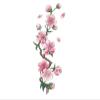 2pcs Lily Sweatpea Flower Temporary Tattoo Stickers For Women Body Art Arm Girl Waist Waterproof Tattoo Sticks(Pink) view 1