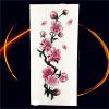 2pcs Lily Sweatpea Flower Temporary Tattoo Stickers For Women Body Art Arm Girl Waist Waterproof Tattoo Sticks(Pink) view 3