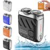 Beard Shaver for Men, Beard Shaver Mini and Portable Suitcase Design, Portable Razor Traveller Mini Shaving, 2024 New Shaver Mini and Portable Double-Ring Magnetic Cutter, Ipx7 Waterproof (Black) view 1
