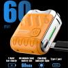 Beard Shaver for Men, Beard Shaver Mini and Portable Suitcase Design, Portable Razor Traveller Mini Shaving, 2024 New Shaver Mini and Portable Double-Ring Magnetic Cutter, Ipx7 Waterproof (Black) view 2