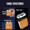 Beard Shaver for Men, Beard Shaver Mini and Portable Suitcase Design, Portable Razor Traveller Mini Shaving, 2024 New Shaver Mini and Portable Double-Ring Magnetic Cutter, Ipx7 Waterproof (Black) view 3