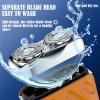 Beard Shaver for Men, Beard Shaver Mini and Portable Suitcase Design, Portable Razor Traveller Mini Shaving, 2024 New Shaver Mini and Portable Double-Ring Magnetic Cutter, Ipx7 Waterproof (Black) view 4