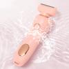 Masyrt 2 in 1 Electric Lady Clipper and Hair Removal Device, Ideal for Pregnant Women - Private Hair Remover and Women Trimmer (Pink) view 3
