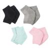 Didiseaon Heel Repair Socks 4 Pair Set Moisturizing Gel Dry Cracked Flexible Comfortable Toeless view 1