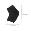Didiseaon Heel Repair Socks 4 Pair Set Moisturizing Gel Dry Cracked Flexible Comfortable Toeless view 2