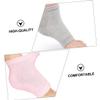 Didiseaon Heel Repair Socks 4 Pair Set Moisturizing Gel Dry Cracked Flexible Comfortable Toeless view 4