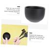 Baluue Double Layer Men's Shaving Soap Bowl Stainless Steel Shaving Cream Cup for Home Barber Shop view 3
