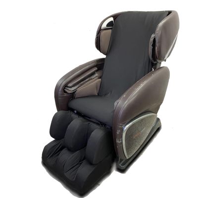 Full Body Shiatsu Zero Gravity Massage Chair Cover, Super Soft Stretch Fabric Slipcover Dust Protective Cover, Washable,Black,Full Body