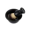 Baluue Men's Shaving Tool Set Face Razor Brush Stand Brush Holder Bowl Acrylic Tidy view 2
