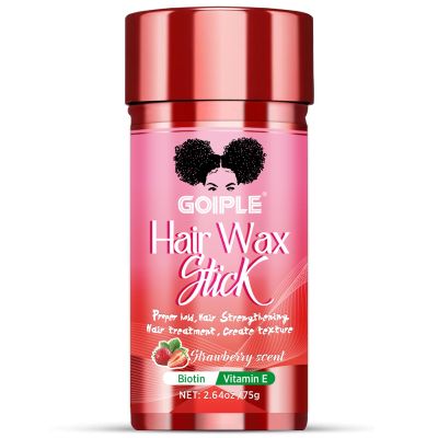 Goiple Hair Wax Stick for Hair Non-greasy Styling Hair Pomade Stick - Hair Styling Waxes Nourishing Accessories for Men Women & Kids, Wax Stick for Flyaways - Hair Care Slick Back Stick
