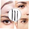 Baluue 3pcs Stainless Steel Eyebrow Razor Set Portable Eyebrow Trimmer Makeup Tool Kit for Women Girls Lightweight and Non-Slip view 2