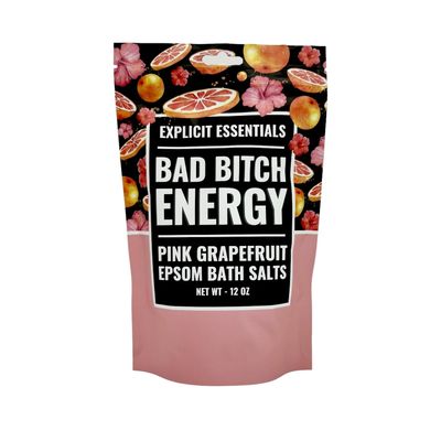 Explicit Essentials Bath Salts for Women, 12oz Tropical Refresher Epsom Salts