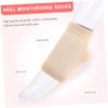 FOMIYES 4pairs Moisturizing Heel Socks Gel Spa Socks for Dry Non- Foot Care for Men Women Skin Tone for Softening and Protecting Feet view 2